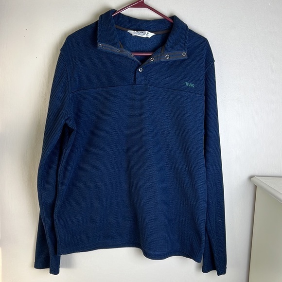 Mountain Khakis Pop‎ Top Pullover Sweater Blue Size M - Picture 1 of 7